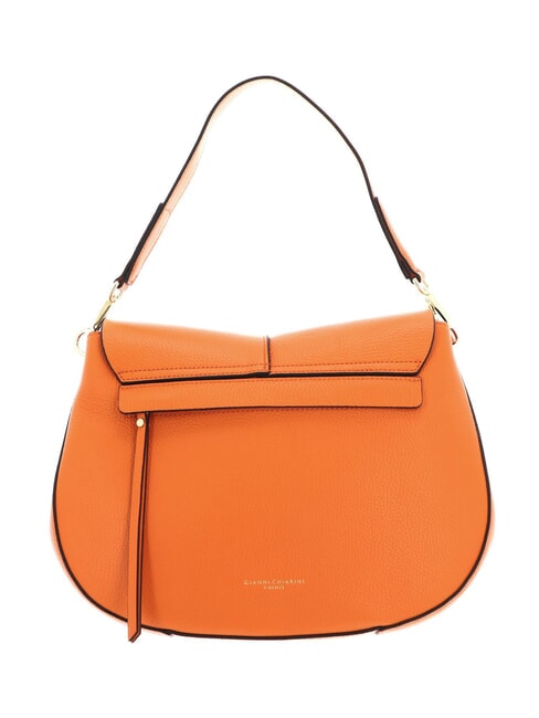 HELENA ROUND Ledertasche mit Seilschultergurt Flammenorange - Damentaschen