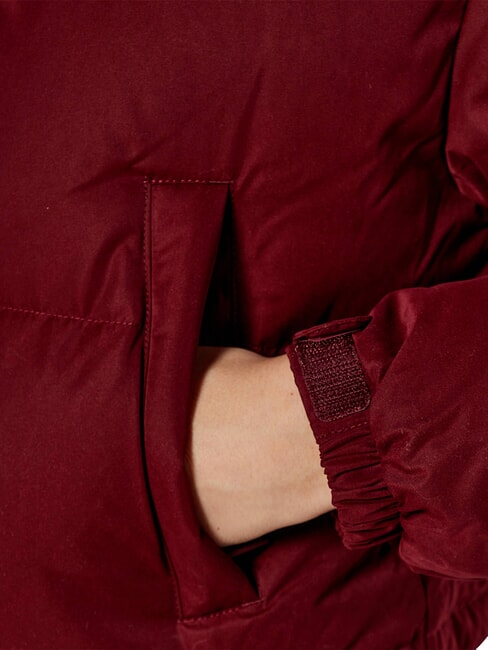 TH JEANS Kurze Daunenjacke tiefrot - Daunenjacken f&uuml;r Damen