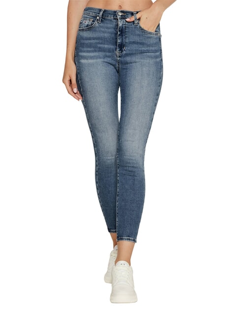 TH JEANS Hochgeschnittene Jeans mittlerer Denim - Damenjeans