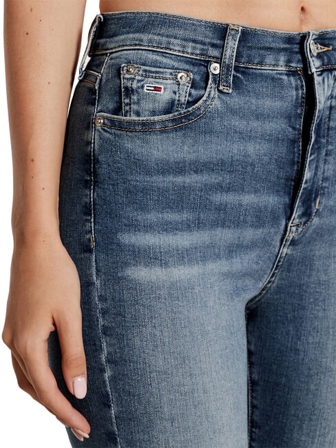 TH JEANS Hochgeschnittene Jeans mittlerer Denim - Damenjeans