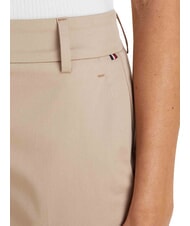 TOMMY HILFIGER TH Baumwollhosen Beige - Damenhosen - 4