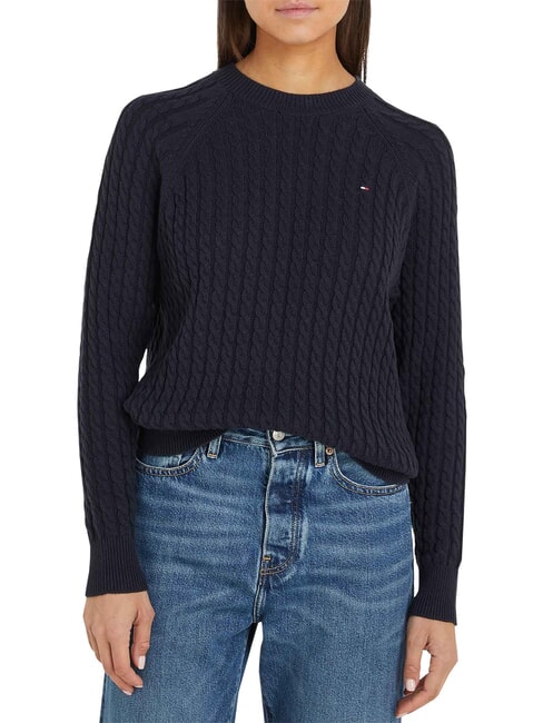 TH Baumwollpullover mit Rundhalsausschnitt W&uuml;stenhimmel - Damenpullover