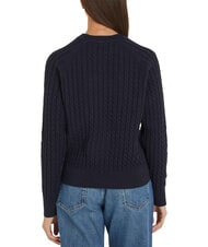 TOMMY HILFIGER TH Baumwollpullover mit Rundhalsausschnitt W&uuml;stenhimmel - Damenpullover - 3