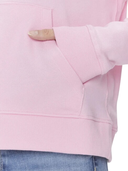 TH Baumwoll-Sweatshirt, lange &Auml;rmel ikonisches Pink - Sweatshirts Damen