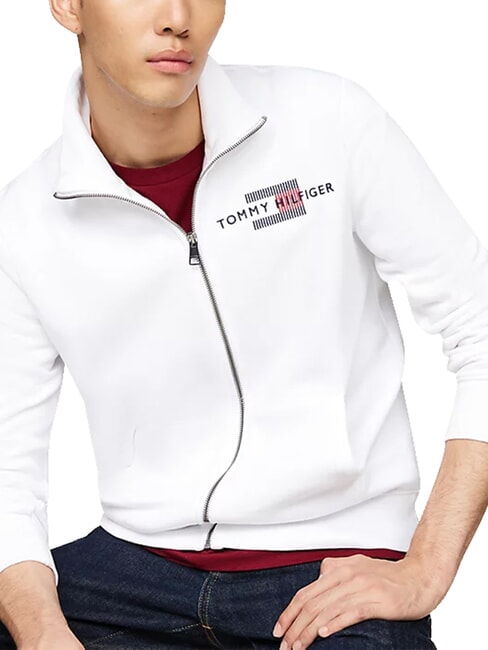 TH Lang&auml;rmeliges Sweatshirt Wei&szlig; - Sweatshirts Herren