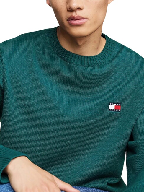 TH JEANS  Pullover mit Rundhalsausschnitt Tiefseewasser - Herrenpullover