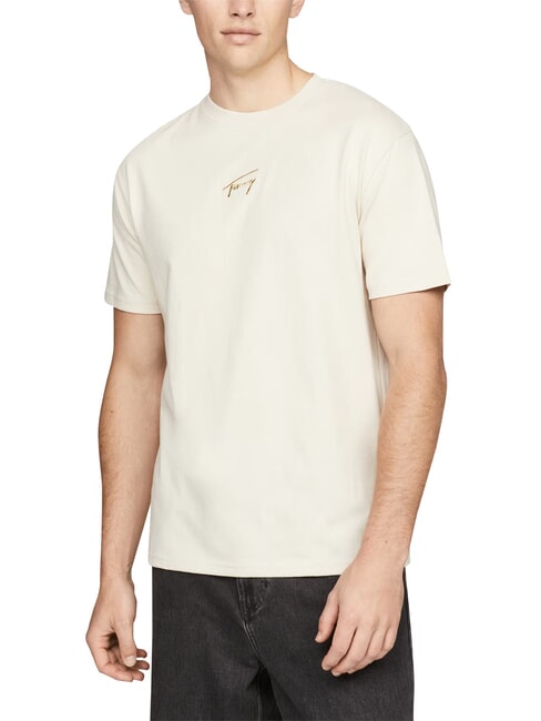 TH JEANS Kurzarm-T-Shirt Zeitungspapier - Herren-T-Shirts