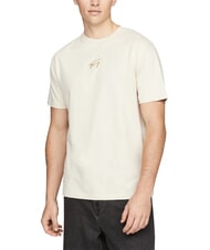 TOMMY HILFIGER TH JEANS Kurzarm-T-Shirt Zeitungspapier - Herren-T-Shirts - 3