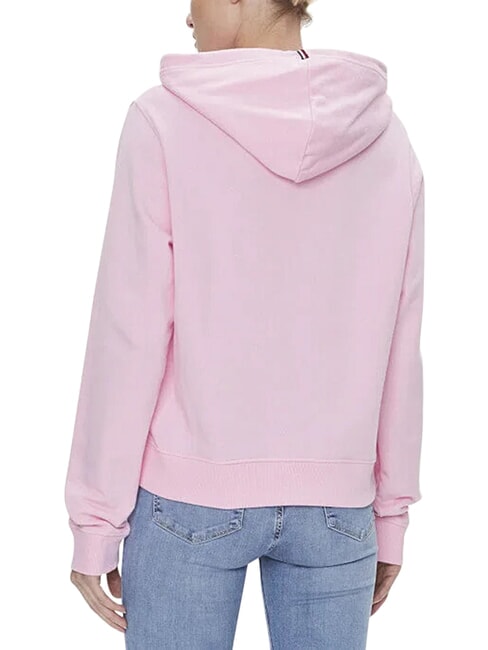 TH Baumwoll-Sweatshirt, lange &Auml;rmel ikonisches Pink - Sweatshirts Damen