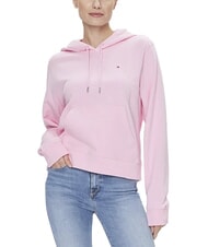 TOMMY HILFIGER TH Baumwoll-Sweatshirt, lange &Auml;rmel ikonisches Pink - Sweatshirts Damen - 3