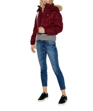 TOMMY HILFIGER TH JEANS Kurze Daunenjacke tiefrot - Daunenjacken f&uuml;r Damen - 3