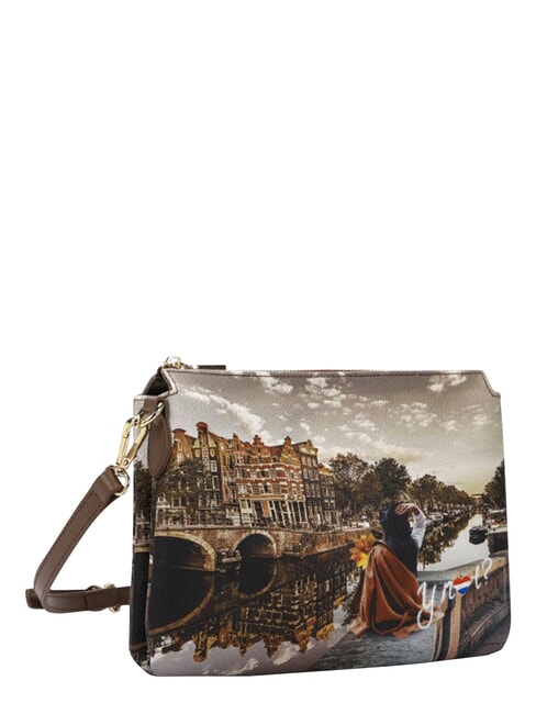 YESBAG Schultertasche, zwei F&auml;cher Herbst in Holland - Damentaschen