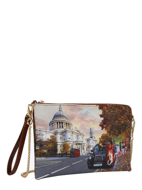 YESBAG Flache Clutch mit Manschette London-Tourist - Damentaschen