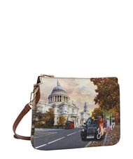 YNOT YESBAG Schultertasche, zwei F&auml;cher London-Tourist - Damentaschen - 2