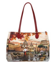 YNOT YESBAG M Schultertasche Rom regnet - Damentaschen - 2