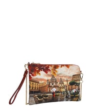 YNOT YESBAG Flache Clutch mit Manschette Rom regnet - Damentaschen - 3