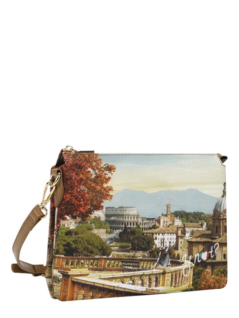 YESBAG Schultertasche, zwei F&auml;cher Rom Landschaft - Damentaschen