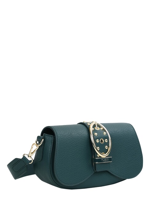 ROCKER Schultertasche mit Schnalle und Nieten Wald - Damentaschen