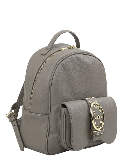 ROCKER Rucksack mit Schnalle und Nieten Taupe - Damentaschen