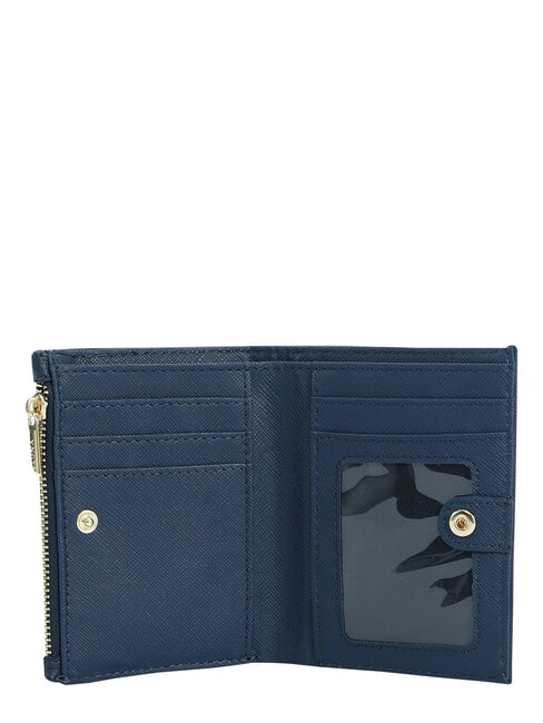 LOVERS Kleine Geldb&ouml;rse mit Rei&szlig;verschluss Marine - Brieftaschen Damen