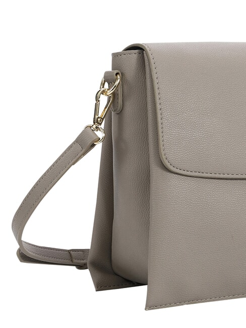 LOVERS Schultertasche mit Klappe Taupe - Damentaschen