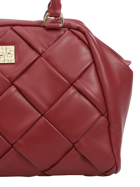 LADY Handtasche mit Schulterriemen Kirsche - Damentaschen