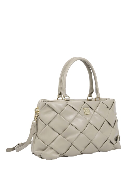 LADY M Handtasche mit Schulterriemen Mandel - Damentaschen