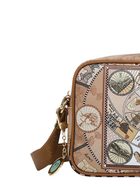 FASHIONOPOLY Schultertasche f&uuml;r Kamera Sand - Damentaschen