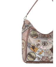 YNOT FASHIONOPOLY Umh&auml;ngetasche err&ouml;ten - Damentaschen - 6