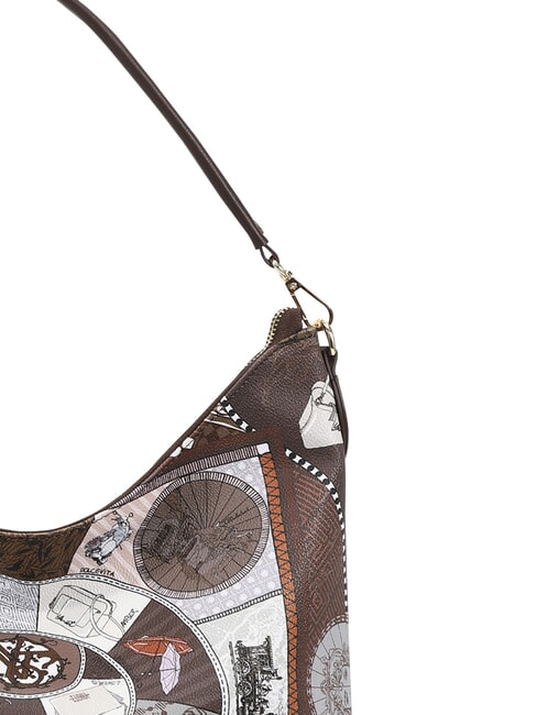 FASHIONOPOLY Umh&auml;ngetasche Schokolade - Damentaschen