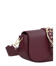 YNOT ROCKER Schultertasche mit Schnalle und Nieten Wein - Damentaschen - 3