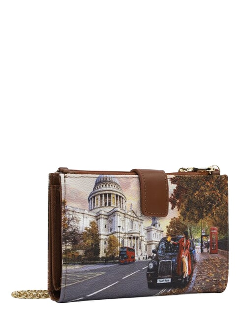 YESBAG Clutch-Geldb&ouml;rse mit Schulterriemen London-Tourist - Damentaschen