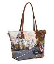 YNOT YESBAG Mittelgro&szlig;e Schultertasche London-Tourist - Damentaschen - 2