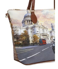 YNOT YESBAG Mittelgro&szlig;e Schultertasche London-Tourist - Damentaschen - 4