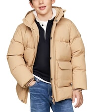 TOMMY HILFIGER TH KIDS Kapuzenjacke klassisches Khaki - Kinder Jacken - 2