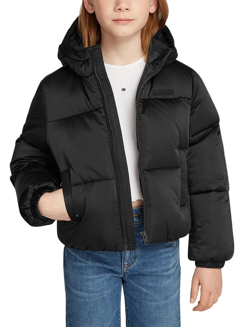 TH Daunendecke Schwarz - Kinder Jacken