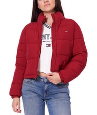 TOMMY HILFIGER TH JEANS Kurze Daunenjacke Regattarot - Daunenjacken f&uuml;r Damen - 6