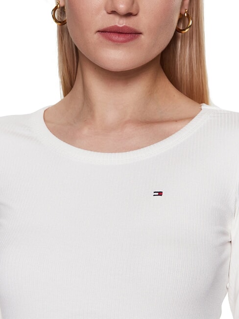 TH Lang&auml;rmeliges T-Shirt ecru - T-Shirts und Tops f&uuml;r Damen