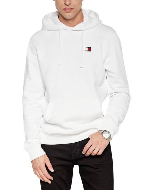 TH JEANS Baumwoll-Hoodie altes Wei&szlig; - Sweatshirts Herren