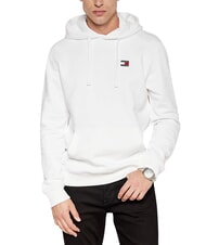 TOMMY HILFIGER TH JEANS Baumwoll-Hoodie altes Wei&szlig; - Sweatshirts Herren - 4