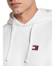 TOMMY HILFIGER TH JEANS Baumwoll-Hoodie altes Wei&szlig; - Sweatshirts Herren - 6