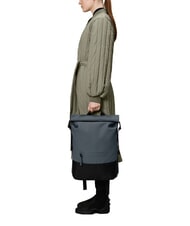 RAINS TRAIL ROLLTOP 13" Laptop-Rucksack Lagune - Rucks&auml;cke f&uuml;r Schule &amp; Freizeit - 2