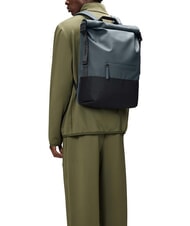 RAINS TRAIL ROLLTOP 13" Laptop-Rucksack Lagune - Rucks&auml;cke f&uuml;r Schule &amp; Freizeit - 3