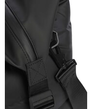 RAINS PUFFER MIX WEEKEND Reisetasche mit Schultergurt Schwarz - Reisetaschen - 5