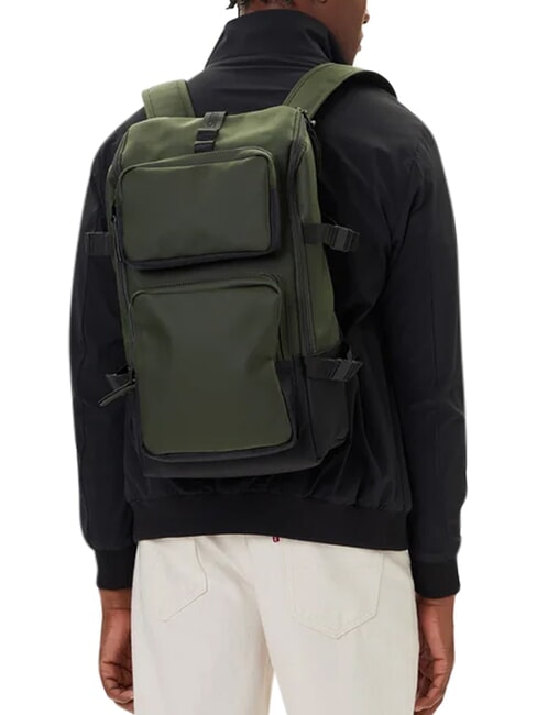TRAIL CARGO BACKPACK 13" PC-Rucksack Gr&uuml;n - Rucks&auml;cke f&uuml;r Schule &amp; Freizeit
