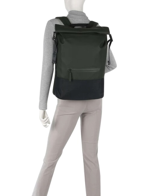 TRAIL ROLLTOP 13" Laptop-Rucksack Gr&uuml;n - Rucks&auml;cke f&uuml;r Schule &amp; Freizeit