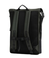 RAINS TRAIL ROLLTOP 13" Laptop-Rucksack Gr&uuml;n - Rucks&auml;cke f&uuml;r Schule &amp; Freizeit - 4
