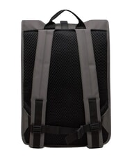RAINS ROLLTOP RUCKSACK Gro&szlig;er wasserdichter Rucksack grau - Rucks&auml;cke f&uuml;r Schule &amp; Freizeit - 3