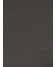 RAINS ROLLTOP RUCKSACK Gro&szlig;er wasserdichter Rucksack grau - Rucks&auml;cke f&uuml;r Schule &amp; Freizeit - 5
