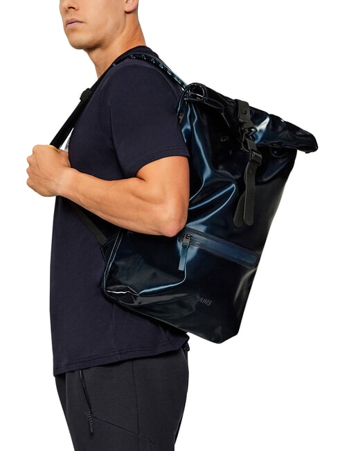 ROLLTOP RUCKSACK Gro&szlig;er wasserdichter Rucksack versch&uuml;tten - Rucks&auml;cke f&uuml;r Schule &amp; Freizeit